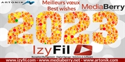 MediaBerry vous présente ses meilleurs vœux 2023 MediaBerry vous présente ses meilleurs vœux pour l’année 2023.